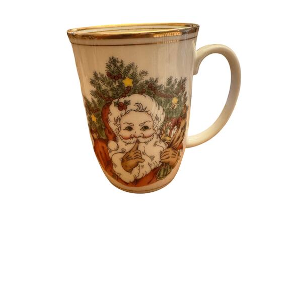 St. Nicholas Fritz and Floyd Mug Original Box Mint. Coffee Christmas Gift - Picture 2 of 7